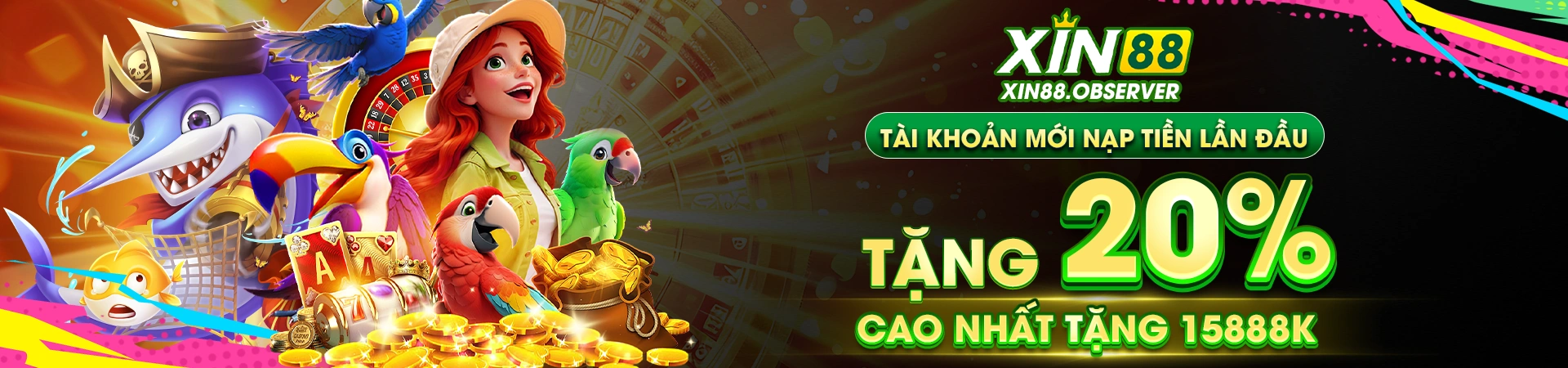 Banner nhà cái Xin88