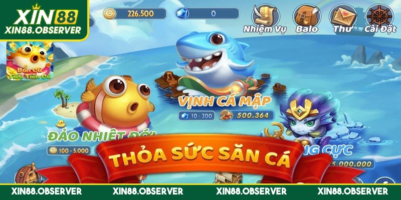 Trò chơi mang đến trải nghiệm giải trí lôi cuốn, đầy hấp dẫn