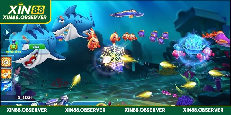 Bắn cá Xèng là trò chơi đổi thưởng được yêu thích nhất nhờ nhiều ưu điểm