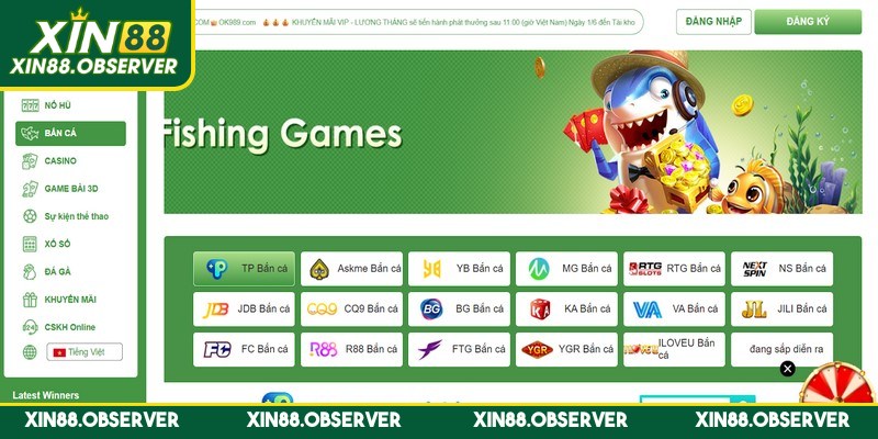 Lựa chọn trải nghiệm cùng bắn cá Xin88 lý tưởng hàng đầu